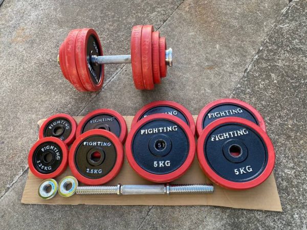 ファイティングロード プレート　ダンベルセット　55kg
