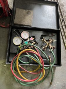 デンゲン　DENGEN R134a ゲージマニホールド CP-MG3134