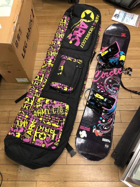 Circle Face Brand Snoxboards 135 ビンディング　