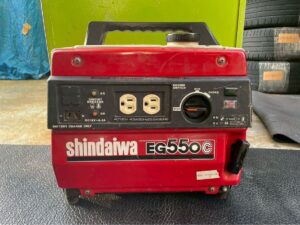 新ダイワ shindaiwa ポータブル エンジン発電機 EG550C