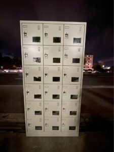 18人　ロッカー　シューズロッカー 下駄箱　6段　
