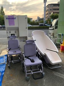 ビシャモン ウィーラ バス21 D-T 200L 特殊浴槽 介護介助浴槽 フルセット
