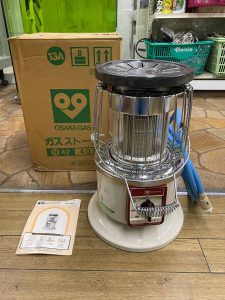 激レア　当時物　大阪ガス　ガスストーブ　都市ガス　42-407型