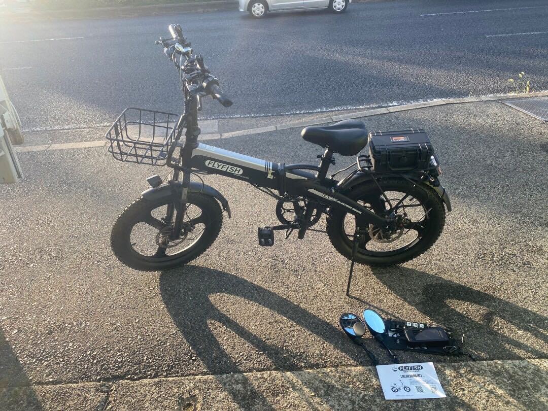 FLYFISH 折りたたみ電動自転車　電動アシスト自転車