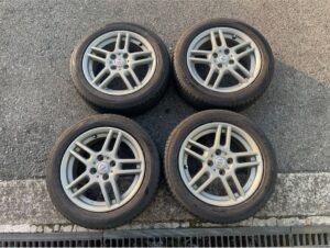 日産　ENKEI 純正15インチタイヤホイール