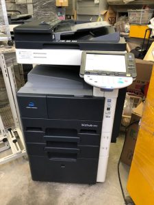 コミカミノルタ bizhub 283 モノクロ複合機 コピー FAX