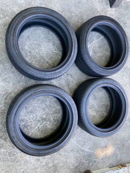新車外し TOYO 現行プリウス　NANOENERGY R53 19年　215/45R17 4本セット