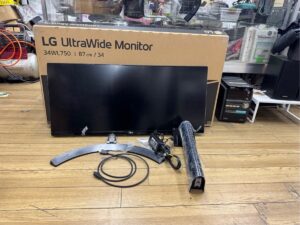 LG 34型　ウルトラワイドモニター　液晶ディスプレイ　34WL750-B