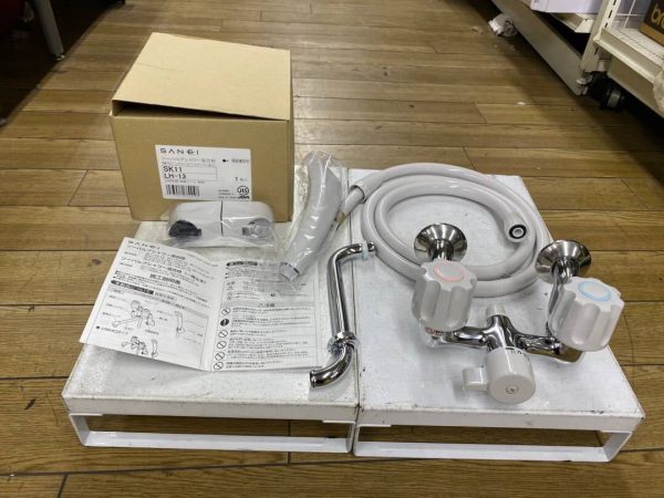 三栄　ツーバルブシャワー　混合栓 SK11 LH-13