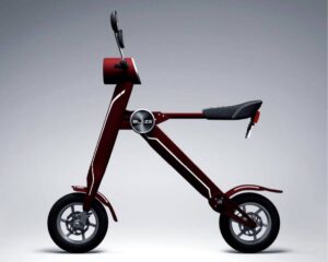 BLAZE SMART EV 電動スクーター　電動バイク ワインレッド