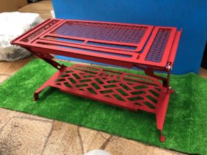 NATURE TONES キャンプテーブル　レッドチリ