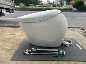 展示住宅　TOTO ネオレストNX 一体型便器　CS900B #NW1