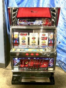 パチスロ実機 スロット 山佐　狼烈伝　 家庭用電源