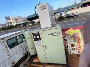 BEBICON ORION 3.7k パッケージコンプレッサー サブタンク　ドライヤーフルセット　PB-3.7PA RAX4J-SE