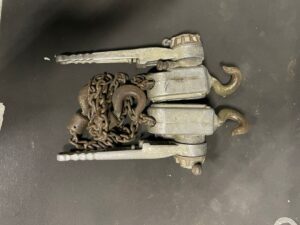 前田機工　オートポール　レバーブロック　1.5t 2セット