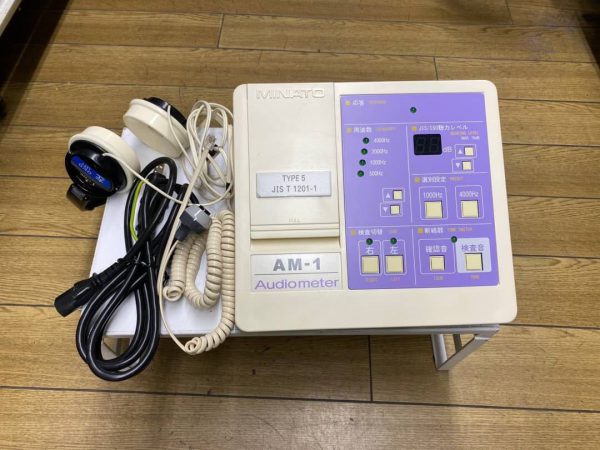 MINATO ミナト　オージオメーター　聴力測定器　AM-1