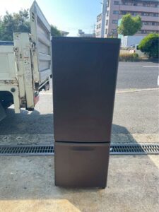 Panasonic 2ドア ノンフロン冷凍冷蔵庫 168L NR-B17CW-T