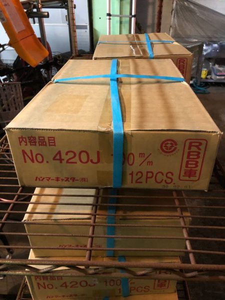 ハンマーキャスター No.420J 100mm 12個セット