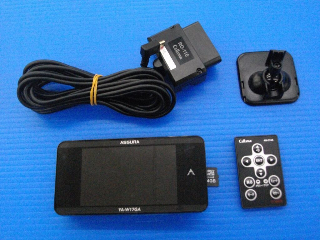 CELLSTAR GPSレーダー探知機 YA W17GA 1024x768