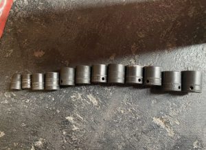 スナップオン　snap-on 3/8 インパクト用ショートソケットセット