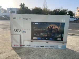 FPD チューナーレステレビ　55V型　4K CG55-C2