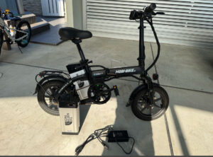 mobi-bike 折りたたみ電動アシスト自転車　ミニベロ