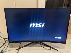 湾曲ゲーミングモニター G27C4 27インチディスプレイ