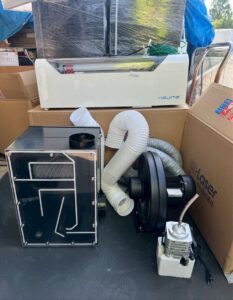  Oh-Laser オーレーザー　Hajime 炭酸ガスレーザー加工機　排気ファンセット