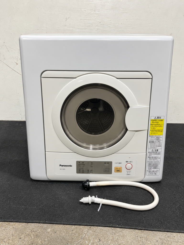 冷蔵庫・洗濯機は何年落ちまで売れる?5年・7年・10年落ちの買取事情を実際の査定例で解説 Panasonic パナソニック 電気衣類乾燥機 NH D503 6.0kg NH D603 225x300 1 770x1024
