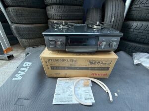 Rinnai リンナイ ガステーブル ガスコンロ 都市ガス　RTE565BK