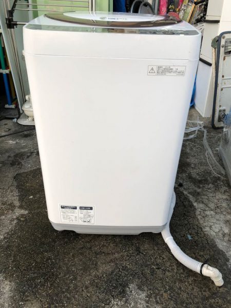 SHARP シャープ 全自動洗濯機 7.0kg 2014年製 450x600