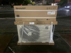 エアコンは取り外し前に売るべき?室外機の場所・高所・配管・撤去条件で査定はどう変わる? SHARP シャープ 10畳 AY T28DM