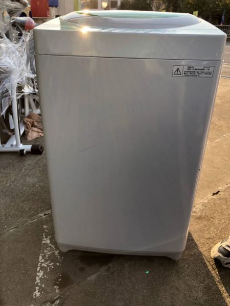 TOSHIBA 全自動洗濯機 5.0kg AW 505 2012年製 1 450x600