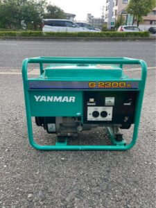YANMAR ヤンマー ガソリン 発電機 G2300A