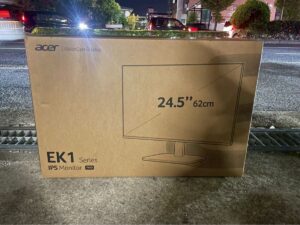  acer 24.5インチ　液晶モニター　ディスプレイ　EK251Q