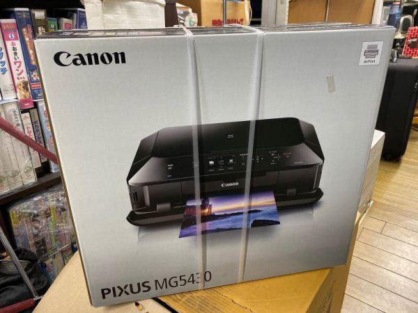 未使用　Canon インクジェットプリンター MG5430 PIXUS 600x450