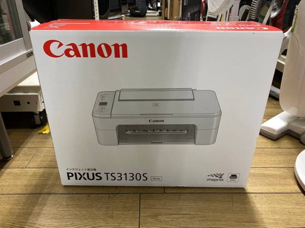 未使用　Canon キャノン　PIXUS インクジェットプリンター TS3130S 600x450