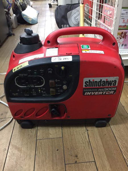 新ダイワ インバータブル発電機 iEG900M