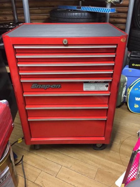 スナップオン ロールキャブキャビネット 工具箱 KRA4007B