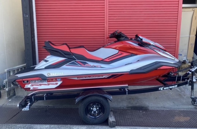 20y YAMAHA FXクルーザー　SVHO トレーラーセット