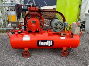 meiji 明治 三相200V 2馬力　1.5kw エアコンプレッサー GH-2B