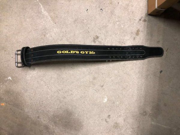 ゴールドジム GOLD’SGYM パワーベルト トレーニングベルト 105cm Mサイズ 600x450
