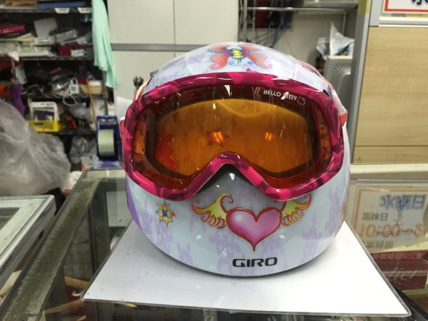 GIRO ヘルメット ゴーグル付 F2040 子供用 サイクリング 600x450