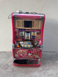 スロット実機 パチスロ 家庭用電源 大都技研 よしむね　吉宗　姫パネル