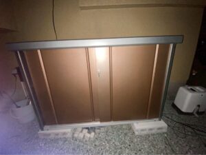タカヤマ物置　TJS-0150 倉庫　