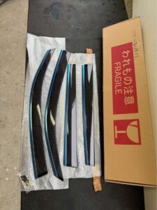 フォレスター　SK系　純正ドアバイザーセット