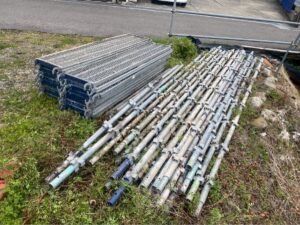 仮設足場資材 足場 アンチ　支柱　くさび
